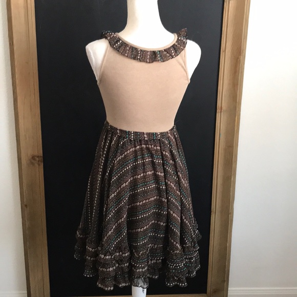 HAZEL Ribbed Tank Ruffle Dress - Picture 4 of 4